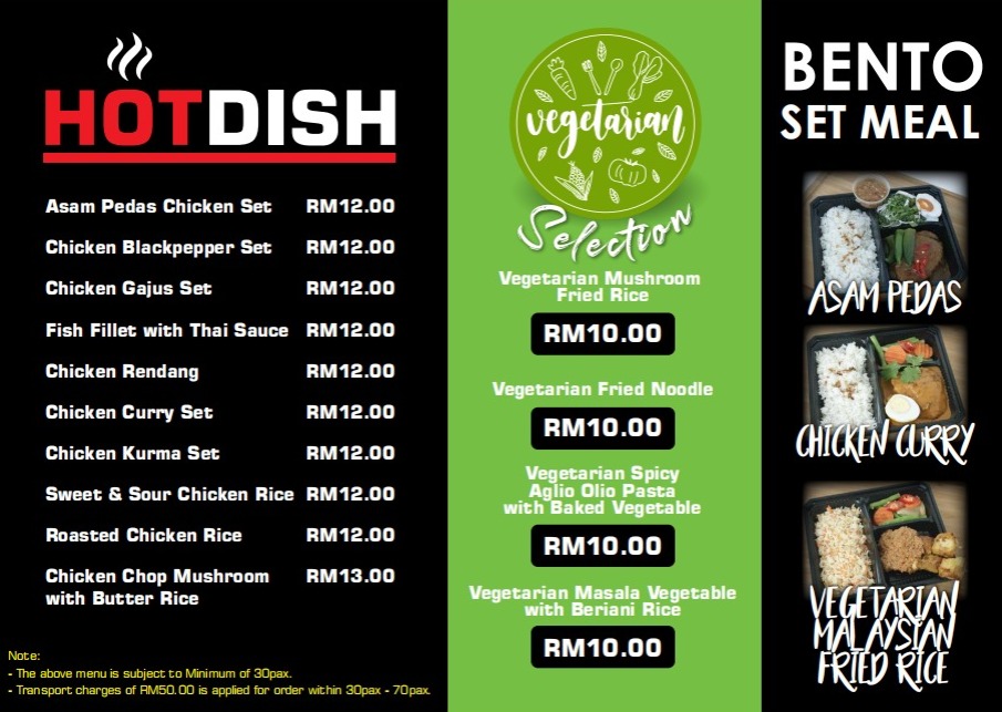katering bento set selangor kl